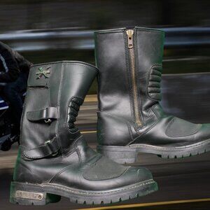 X-element motorcycle riding boots size 9